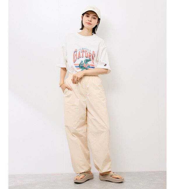 Rope&rsquo;Picnic「【Dickies】コットンダンプドロストリラックスパンツ」|チノ|