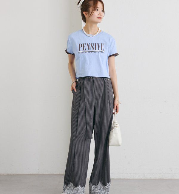  「配色ロゴチビT」|Tシャツ・カットソー|
