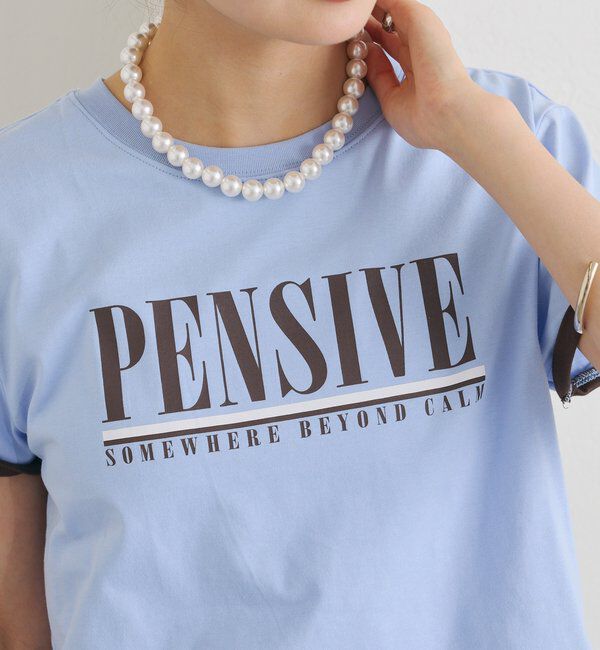  「配色ロゴチビT」|Tシャツ・カットソー|