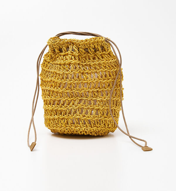 collex「【WEB限定】【BAGMATI】 ABACA巾着バッグ」|ショルダー・メッセンジャー|