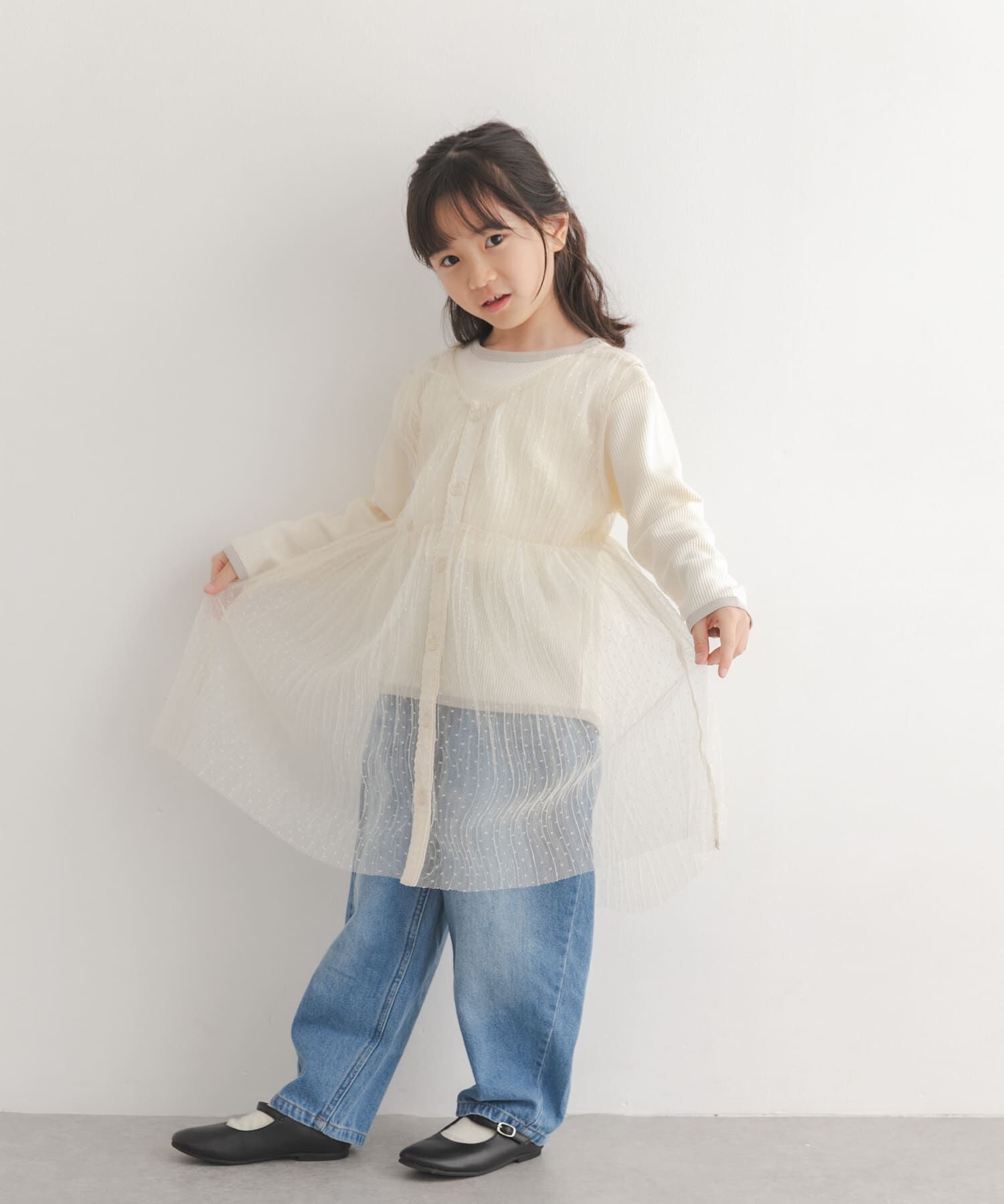 URBAN RESEARCH DOORS「ワッフルパイピングロングスリーブTシャツ(KIDS)」|その他|