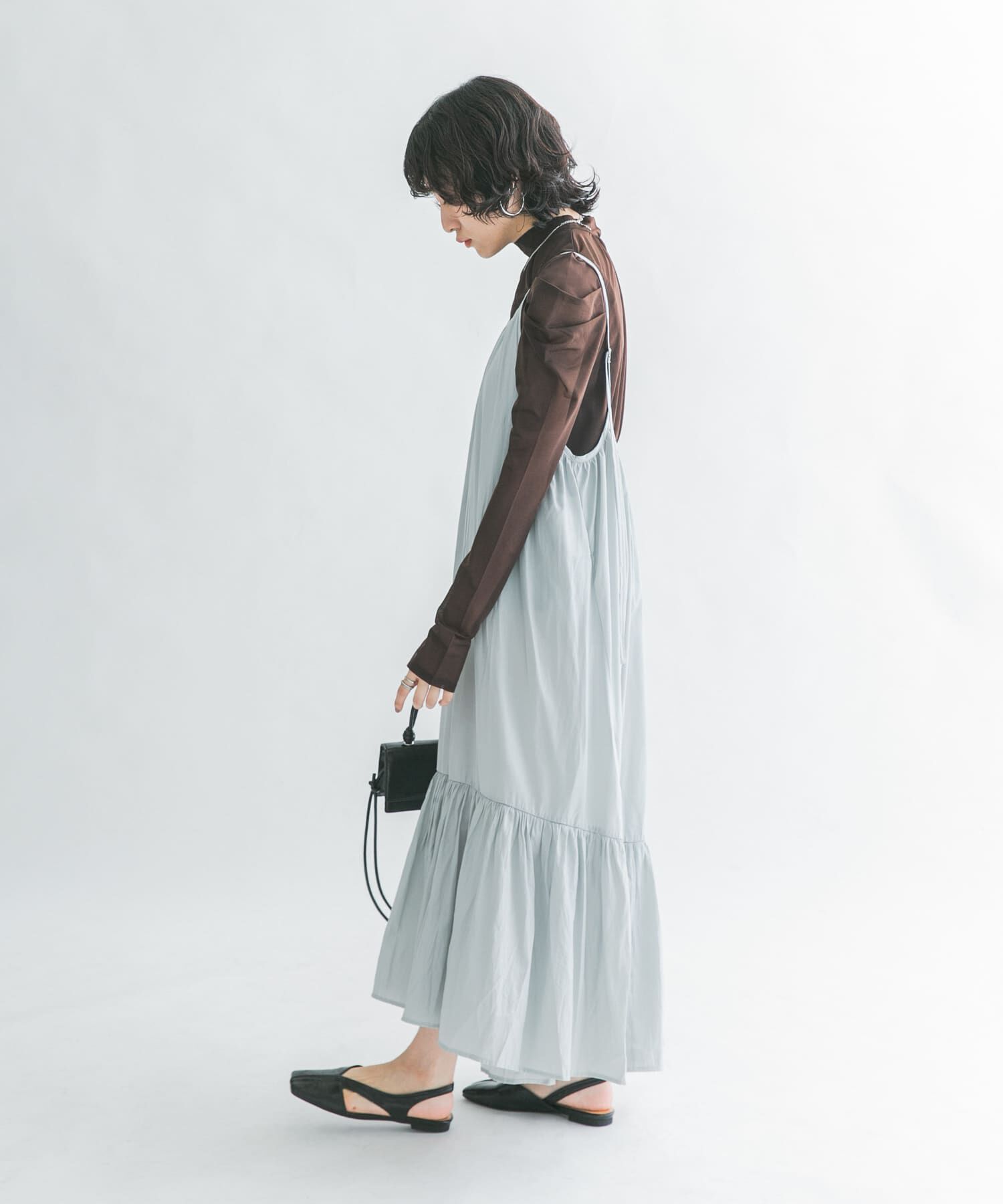  「ティアードキャミワンピース」|ワンピース|