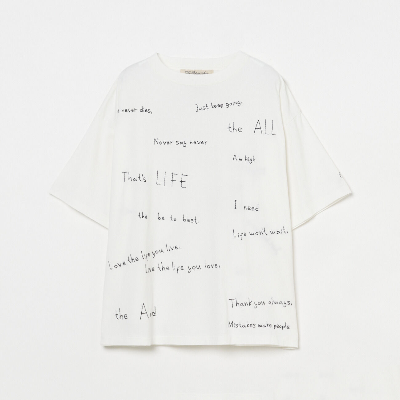  「REMI RELIEF SP加工25 / 天竺T 総柄刺繍」|Tシャツ・カットソー|