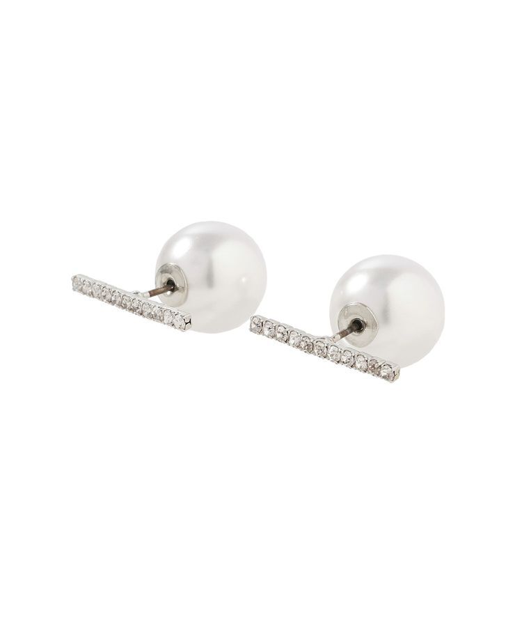 YECCA VECCA「2wayパールバーピアス」|ピアス|
