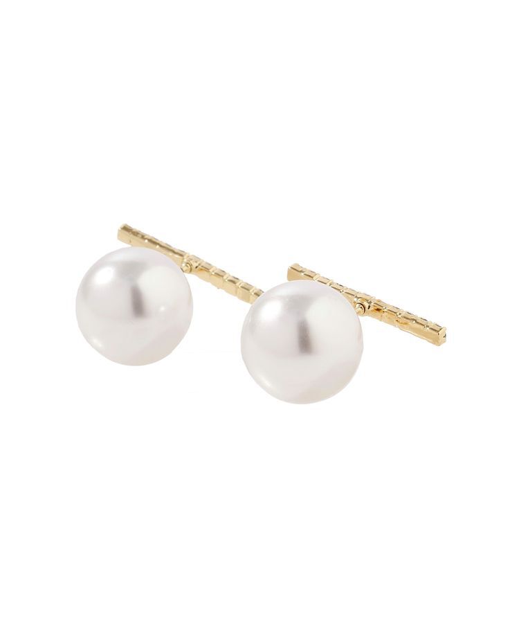 YECCA VECCA「2wayパールバーピアス」|ピアス|