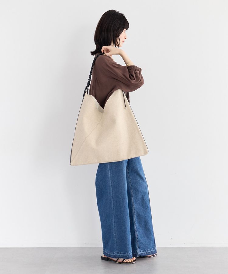 YECCA VECCA「【LE VERNIS】One handle cloth bag」|ショルダー・メッセンジャー|