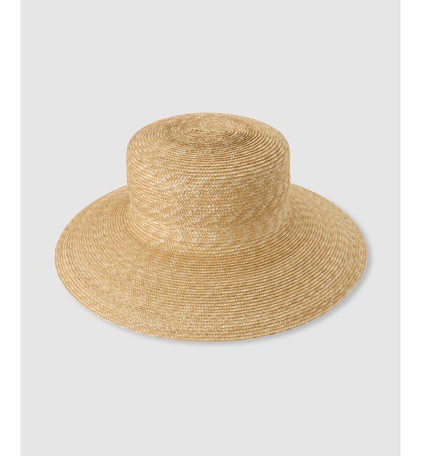 LOULOU WILLOUGHBY「【LOULOU WILLOUGHBY】MIA STRAW CAPELINE」|ハット|