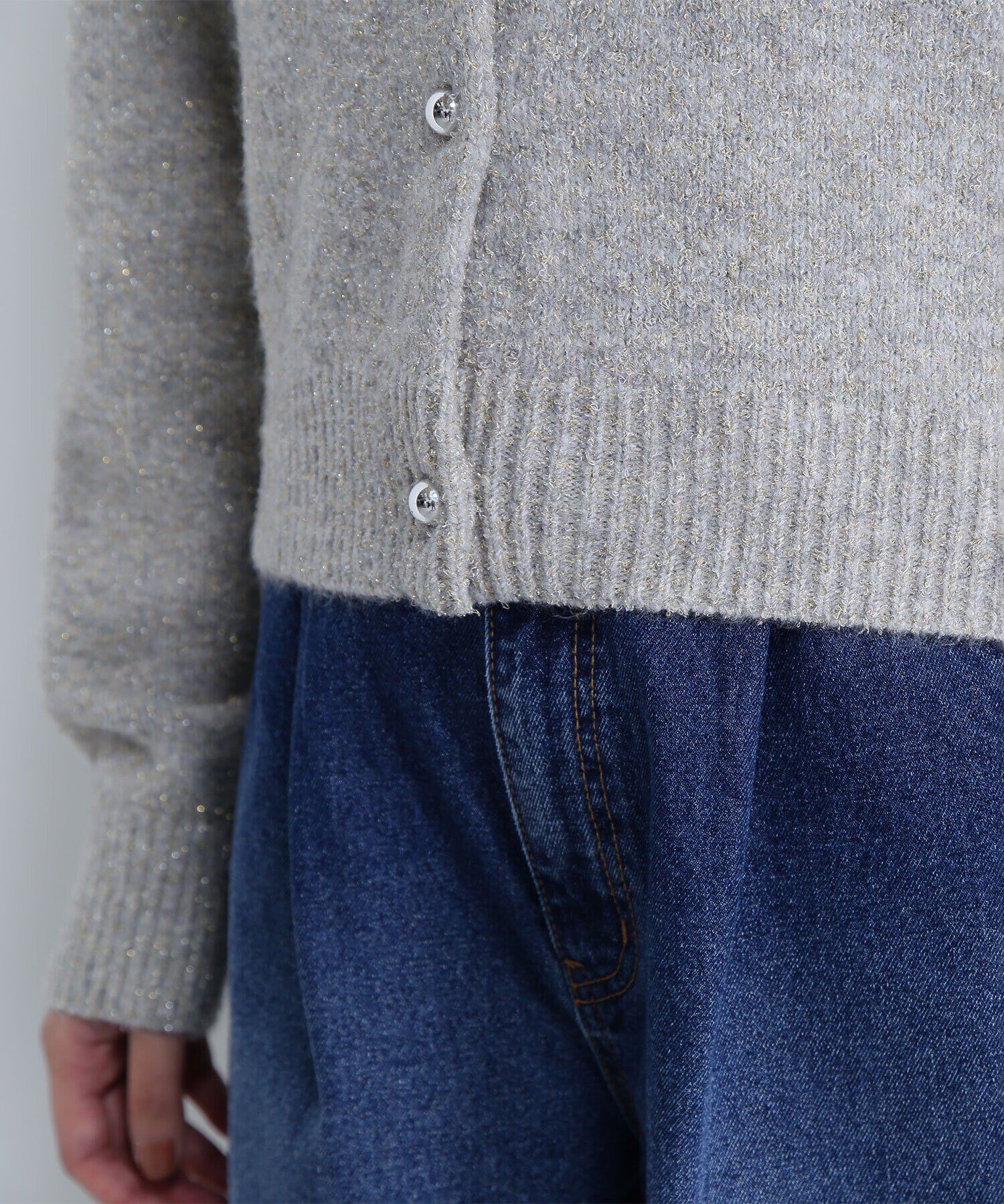  「グリッターラメアンサンブル　24AW」|ニット・セーター|