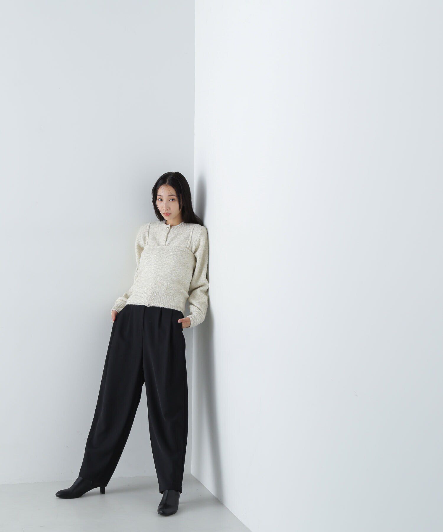  「グリッターラメアンサンブル　24AW」|ニット・セーター|