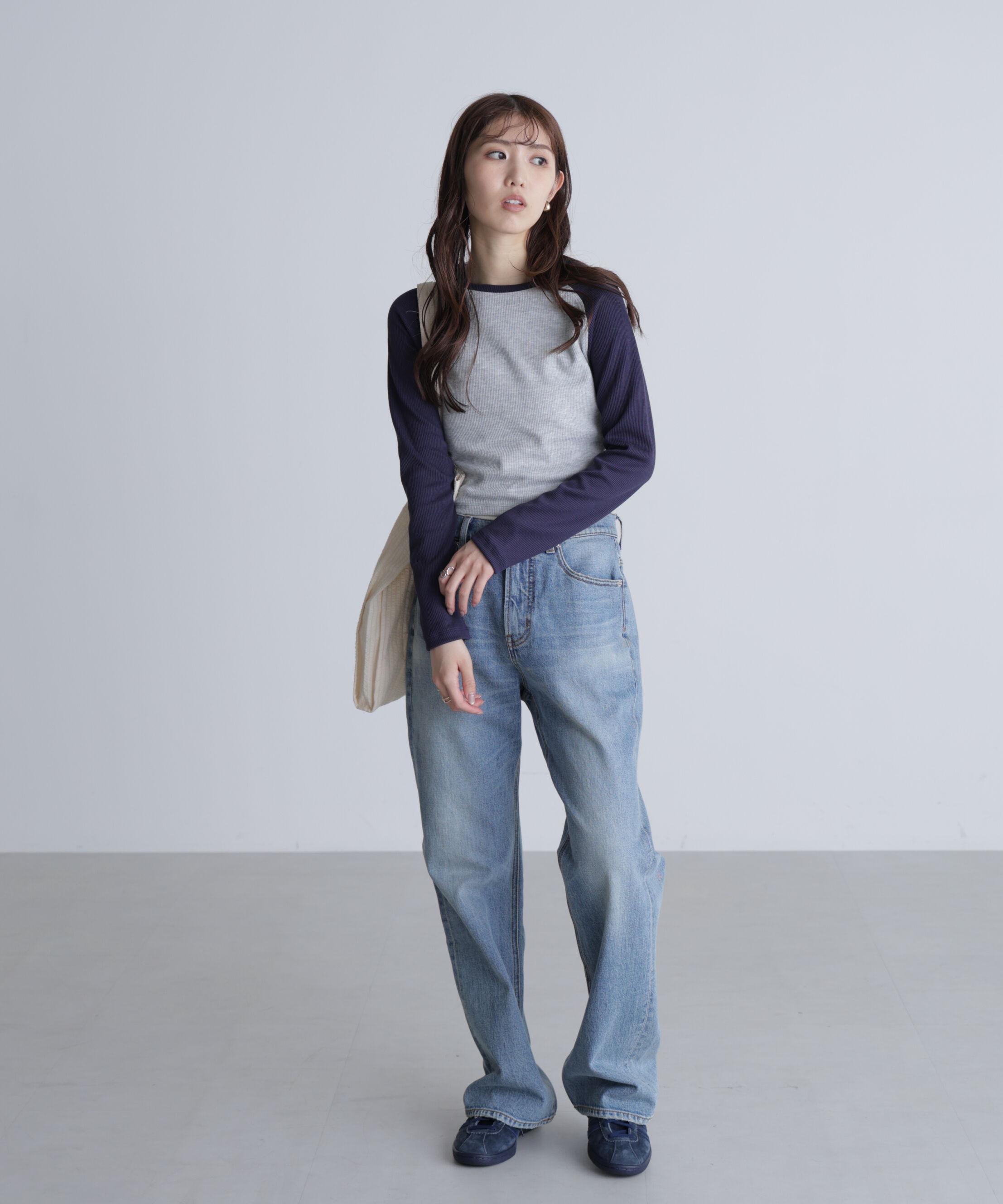  「ラグラン長袖カットソー」|Tシャツ・カットソー|