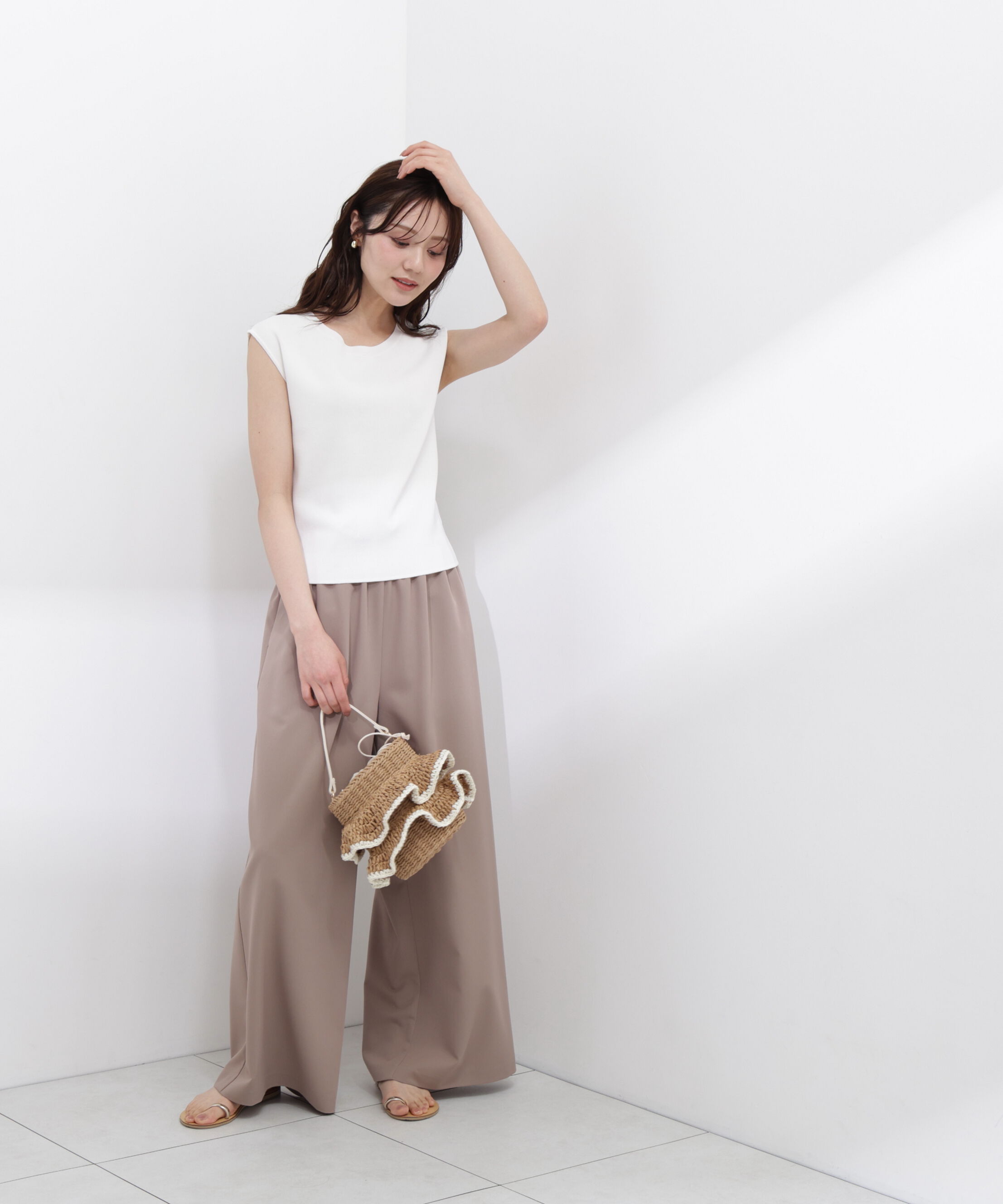 PROPORTION BODY DRESSING「〈a/mie〉ワイドイージーパンツ」|その他|