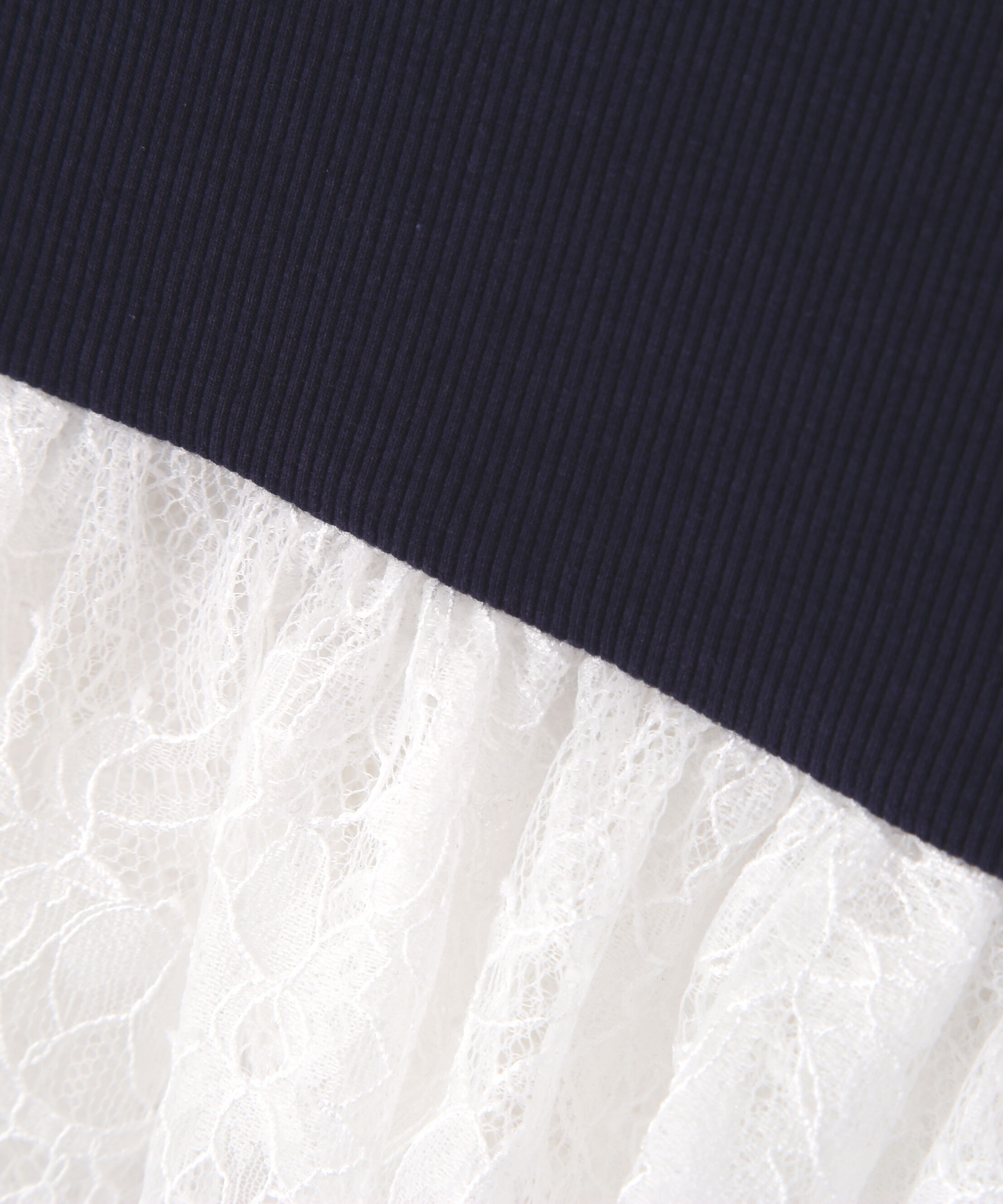 PROPORTION BODY DRESSING「〈a/mie〉レースペプラムタンク」|Tシャツ・カットソー|