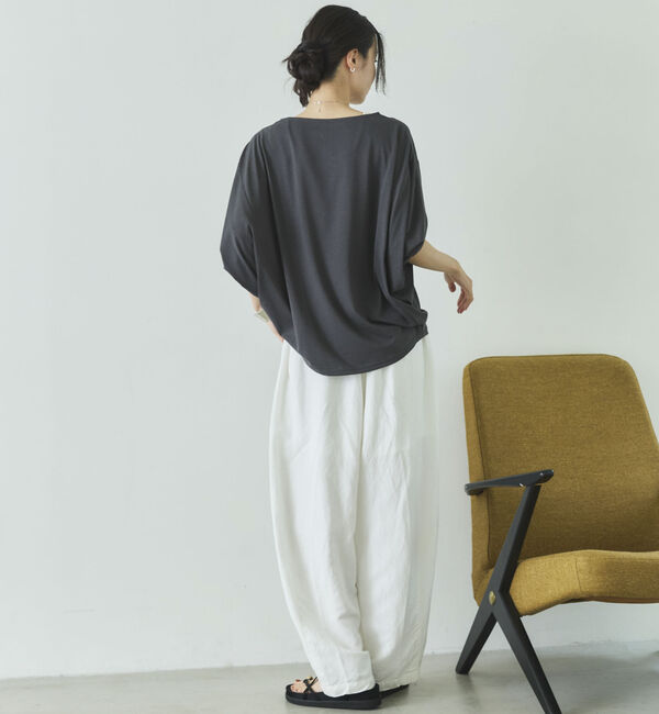 Doux archives「【抗菌防臭・接触冷感・ＵＶ加工】ドルマンＴＯＰＳ」|Tシャツ・カットソー|