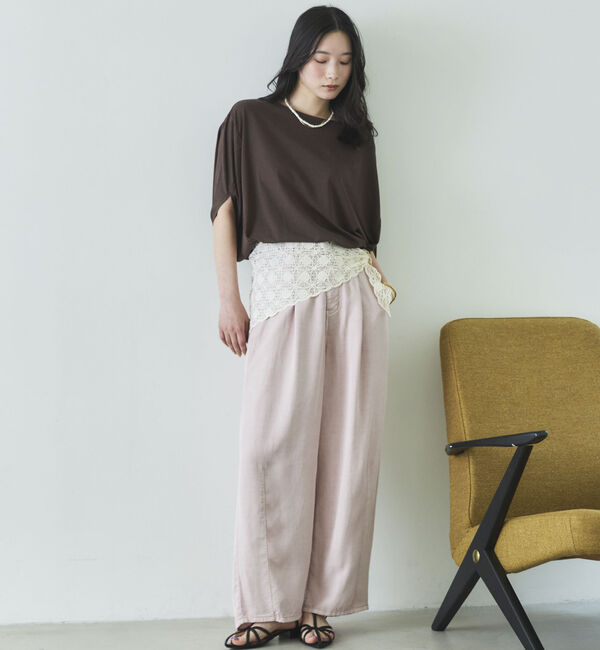 Doux archives「【抗菌防臭・接触冷感・ＵＶ加工】ドルマンＴＯＰＳ」|Tシャツ・カットソー|