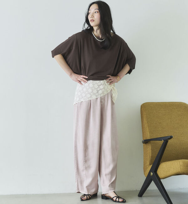 Doux archives「【抗菌防臭・接触冷感・ＵＶ加工】ドルマンＴＯＰＳ」|Tシャツ・カットソー|