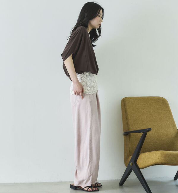 Doux archives「【抗菌防臭・接触冷感・ＵＶ加工】ドルマンＴＯＰＳ」|Tシャツ・カットソー|
