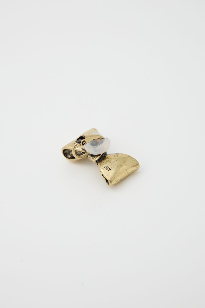 SLY「BOLD RIBBON イヤリング」|ピアス|