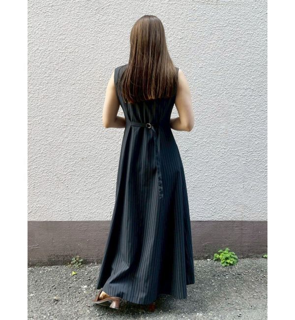 LAGUNAMOON「フロントZIPミックスカラーワンピース」|ワンピース|