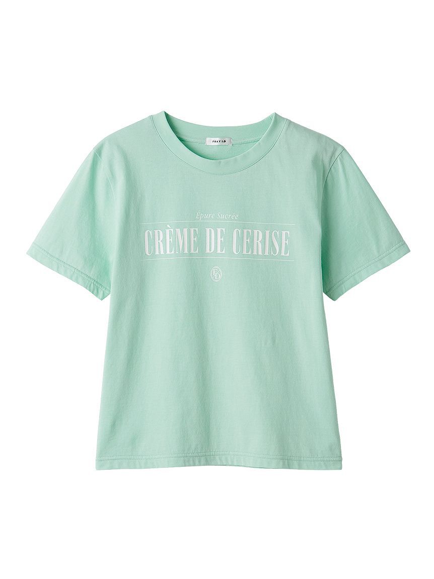 FRAY I.D「グラフィックプリントコンパクトTシャツ／ウォッシャブル・UVカット」|Tシャツ・カットソー|MNT