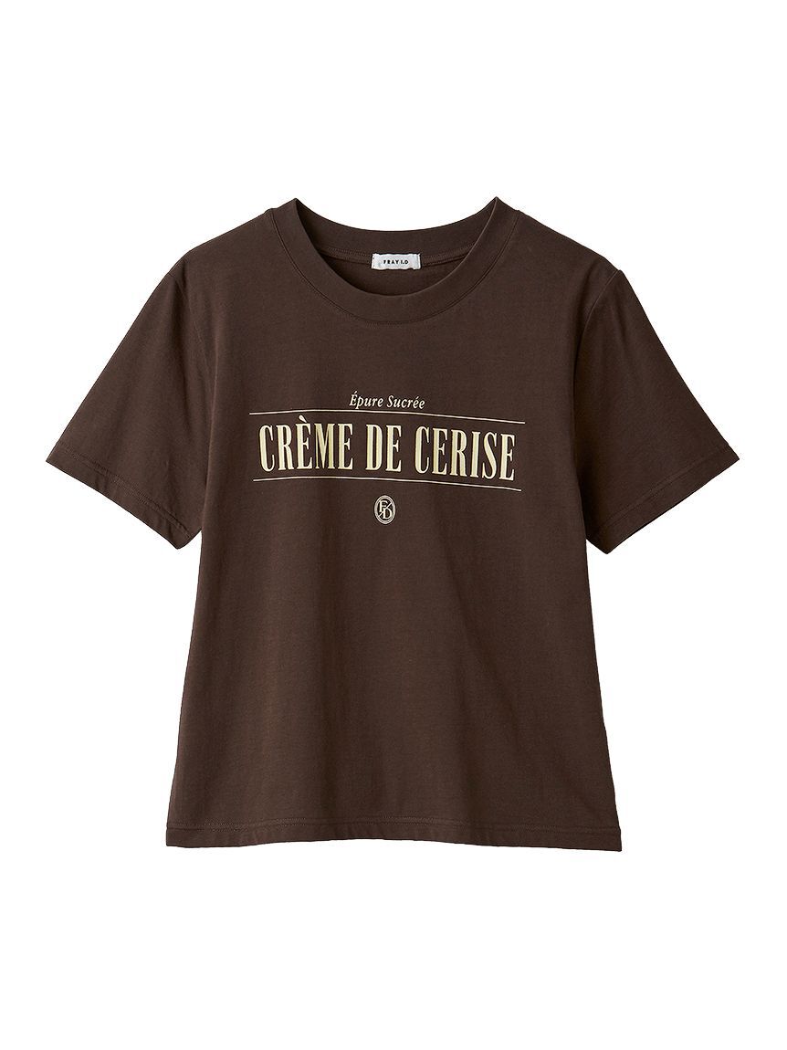 FRAY I.D「グラフィックプリントコンパクトTシャツ／ウォッシャブル・UVカット」|Tシャツ・カットソー|BRW