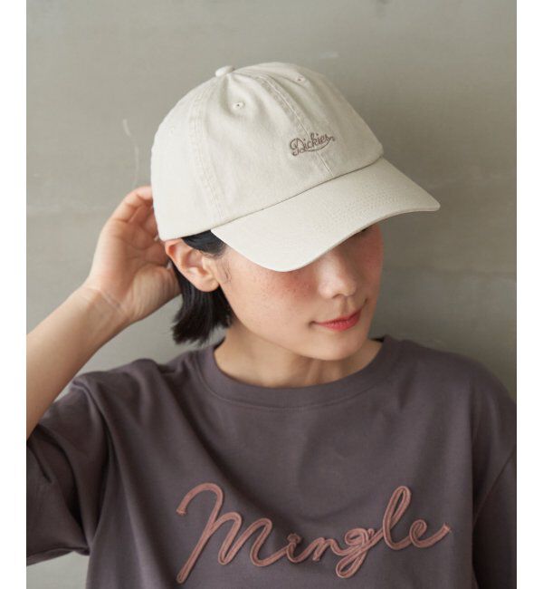 Lbc with Life「Dickies ディッキーズ 刺繍ロゴキャップ」|その他|オフホワイト