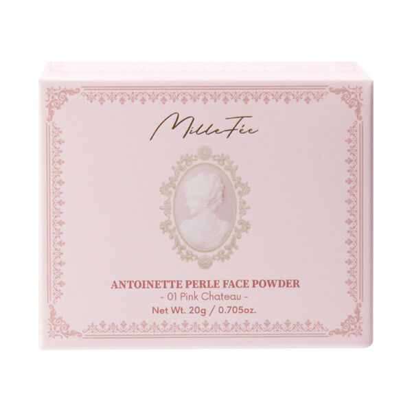  「MilleFee アントワネットペルルフェイスパウダー 01 ピンクシャトー (20g)」|フェイスパウダー|