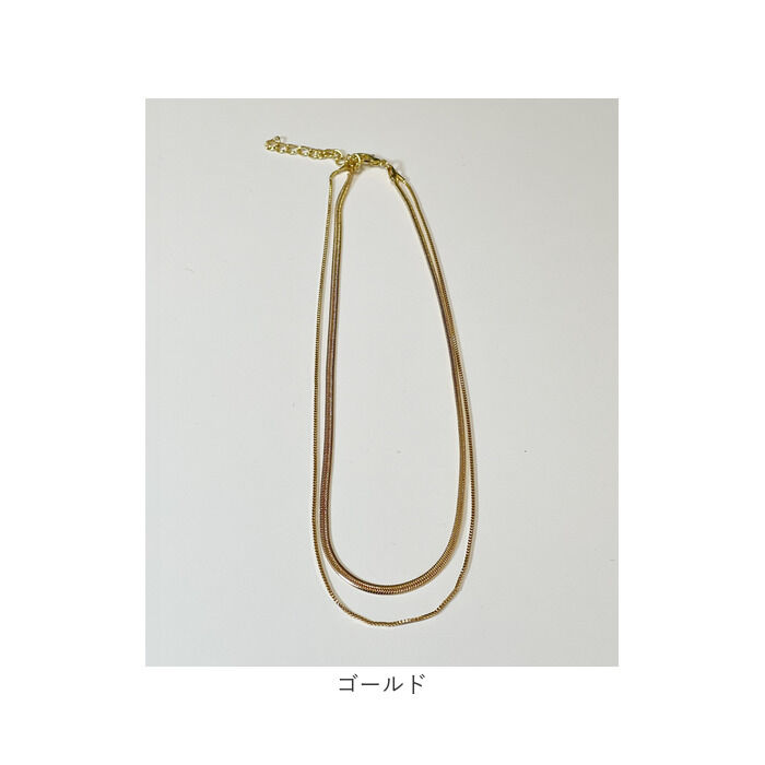 BACKYARD FAMILY「ネックレス レディース シンプル 通販 ペンダント 首飾り ジュエリー アクセサリー 二重 ダブル」|その他|