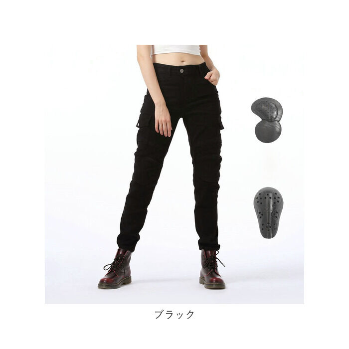 BACKYARD FAMILY「バイクパンツ ライダーパンツ バイクウェア レディース 通販 プロテクター付 ジーンズ デニム」|その他|