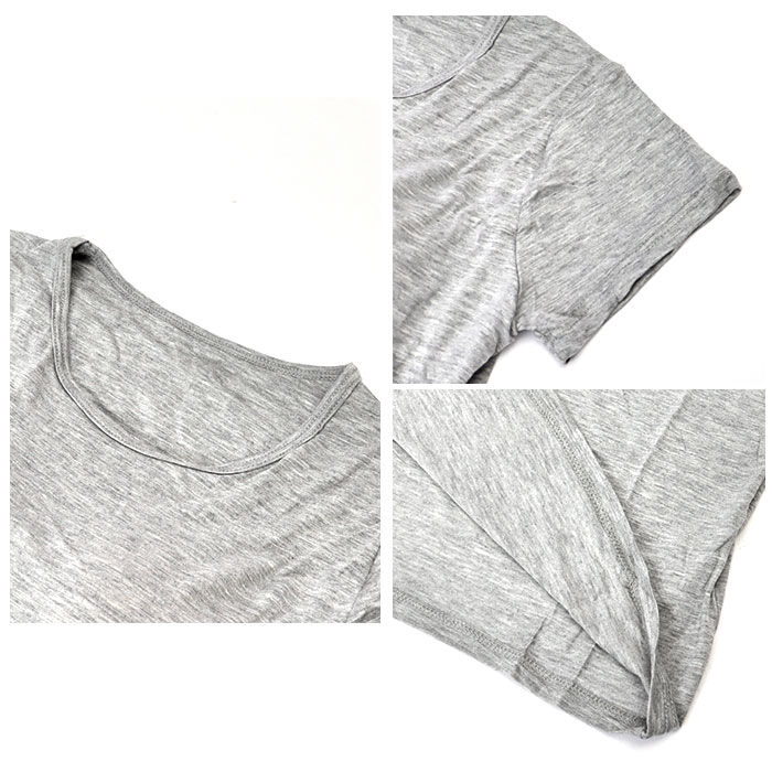 BACKYARD FAMILY「半袖 Tシャツ レディース カップ付 通販 tシャツ カットソー パッド付き ヨガ パジャマ」|Tシャツ・カットソー|