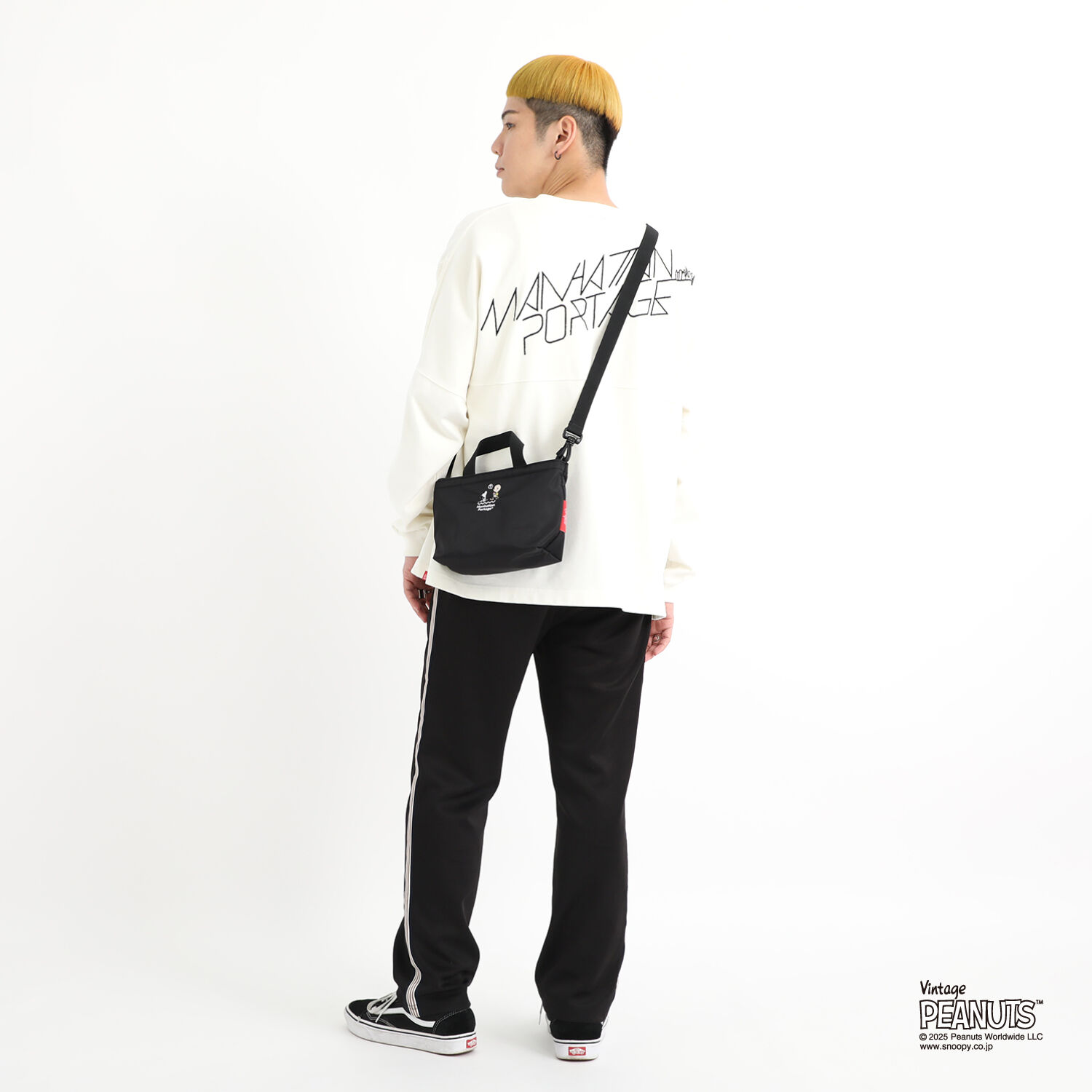 Manhattan Portage「MICRO PORTAGE TOTE FLIGHT NYLON BACKING PEANUTS 25」|トートバッグ|