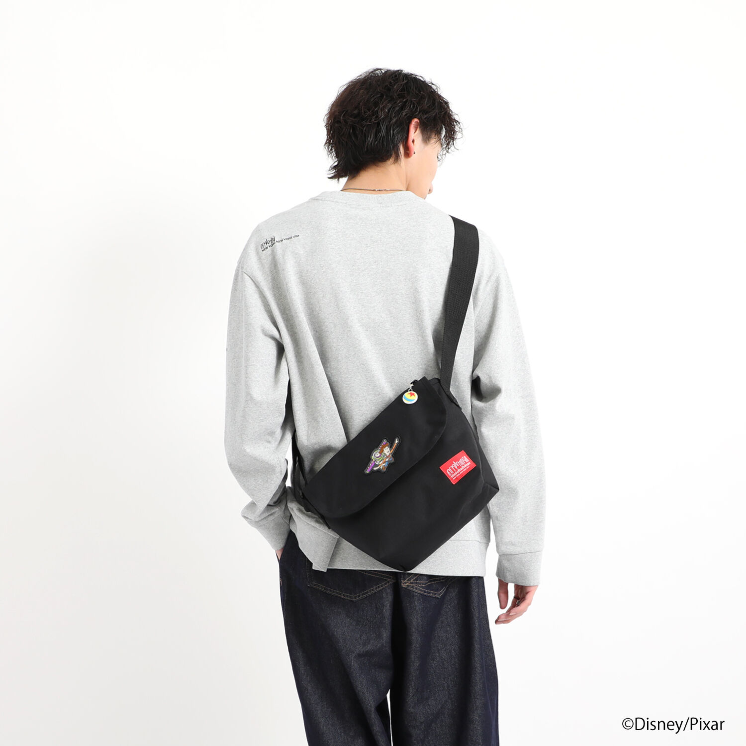 Manhattan Portage「Nylon Messenger Bag (SM) FZP MGNT / TOY STORY WOODY - BUZZ LIGHTYEAR」|ショルダー・メッセンジャー|