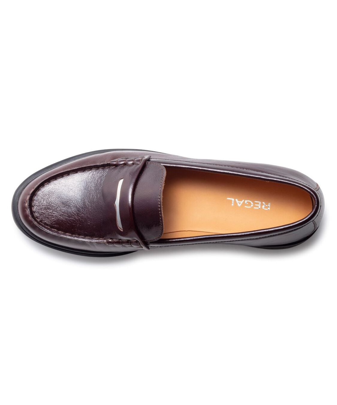 REGAL SHOES「REGAL 【新作】メタルプレートローファー【ヒール30mm】　商品コード：F79RBJ」|ローファー|
