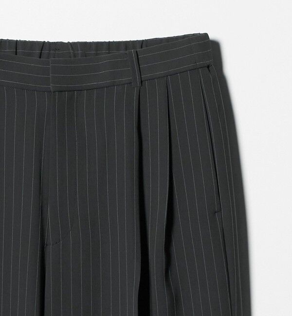 UNITED ARROWS「2タック ワイド ストレートパンツ ‐ウォッシャブル‐」|スラックス|