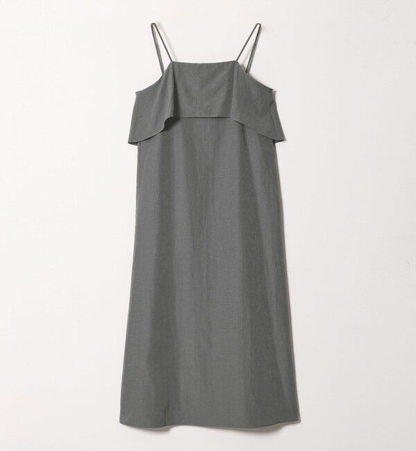 UNITED ARROWS green label relaxing「＜SEASONAL COLLECTION＞シルキーフェード ワンピース」|ワンピース|DK.GRAY