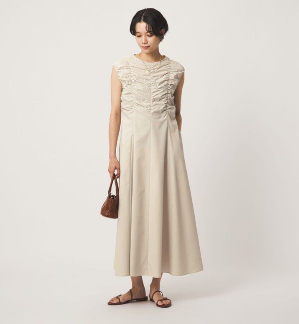 UNITED ARROWS green label relaxing「シャーリング ワンピース」|ワンピース|