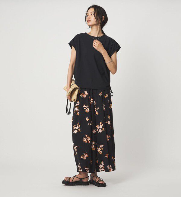 UNITED ARROWS green label relaxing「サイド ドロスト ノースリーブ カットソー」|Tシャツ・カットソー|