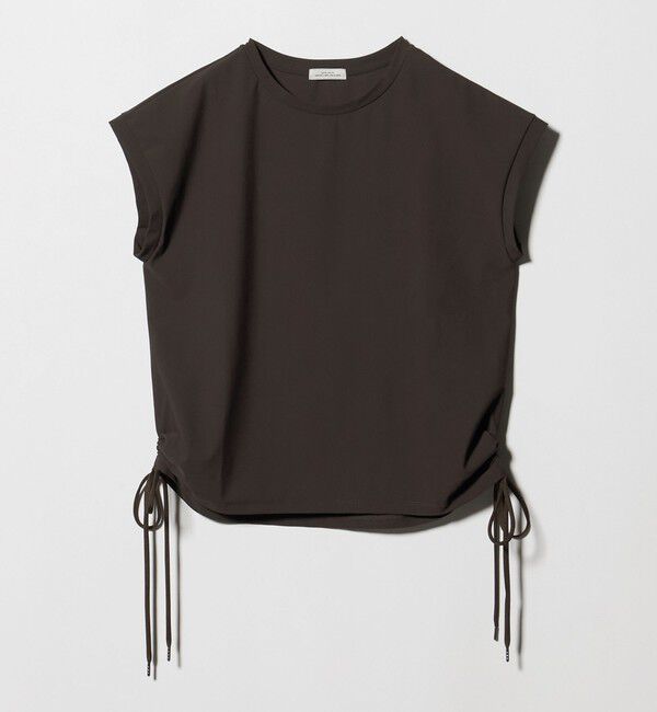 UNITED ARROWS green label relaxing「サイド ドロスト ノースリーブ カットソー」|Tシャツ・カットソー|