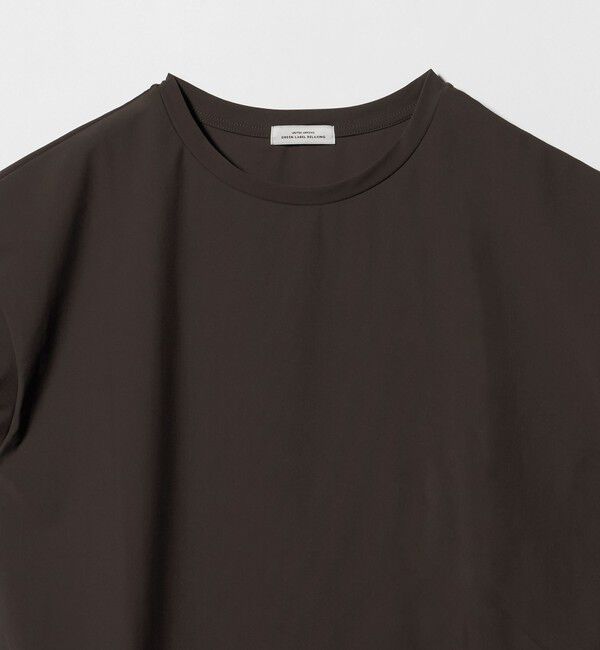 UNITED ARROWS green label relaxing「サイド ドロスト ノースリーブ カットソー」|Tシャツ・カットソー|