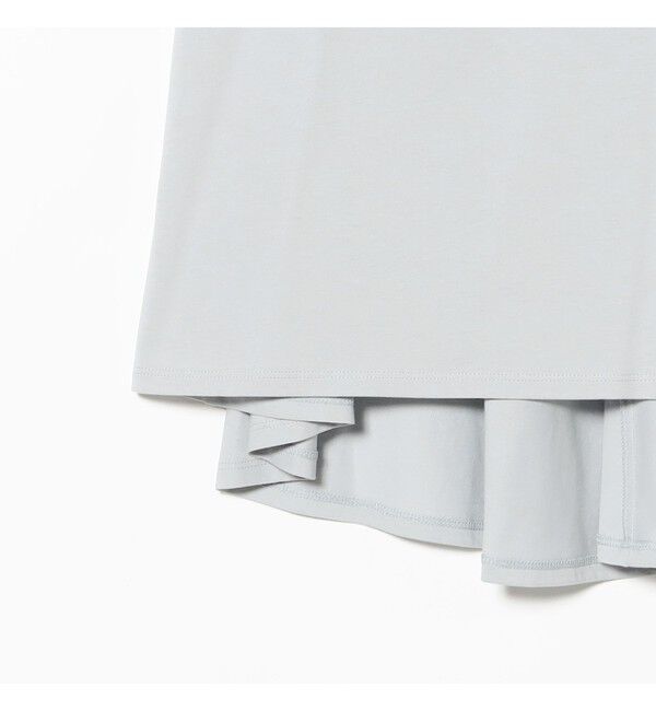 Demi-Luxe BEAMS 「コットン バックフレア ノースリーブ プルオーバー」|Tシャツ・カットソー|