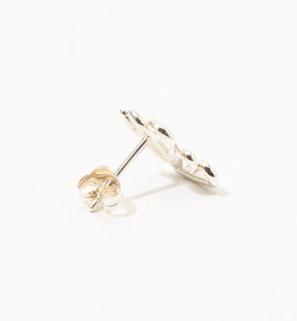 TOMORROWLAND GOODS「BAR Jewellery TWO HEARTS シルバーピアス」|ピアス|