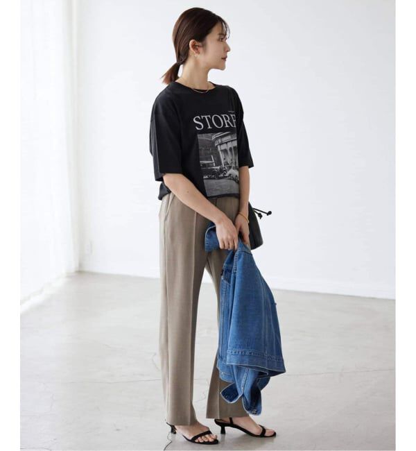 SLOBE IENA「《WEB限定/追加》LIFEフォトルーズTEE」|Tシャツ・カットソー|
