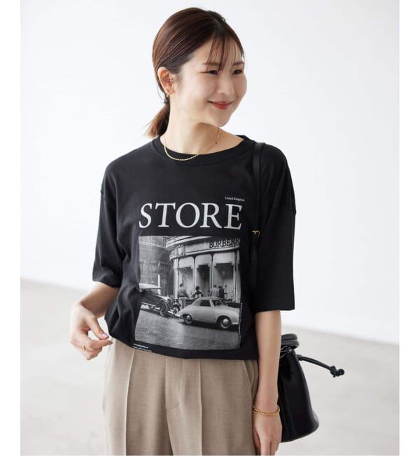 SLOBE IENA「《WEB限定/追加》LIFEフォトルーズTEE」|Tシャツ・カットソー|
