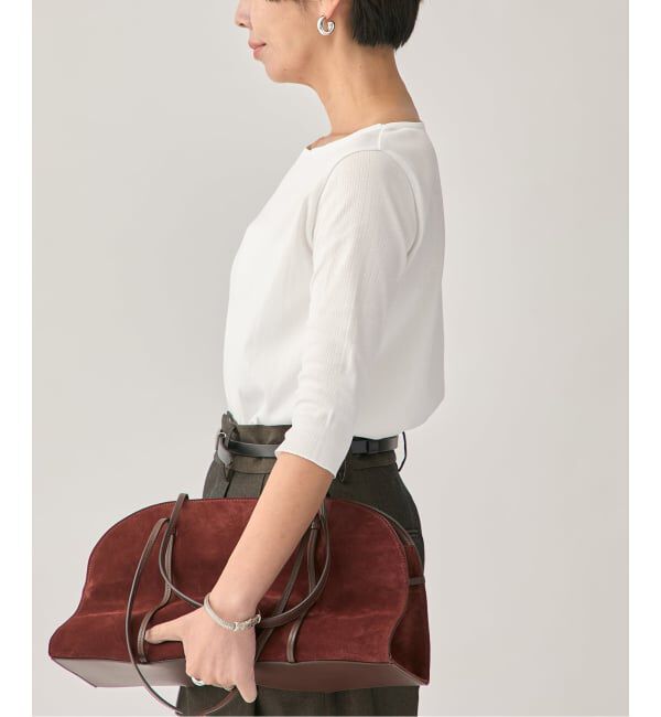 VERMEIL par iena「《追加》Ballet neck RIB プルオーバー」|Tシャツ・カットソー|