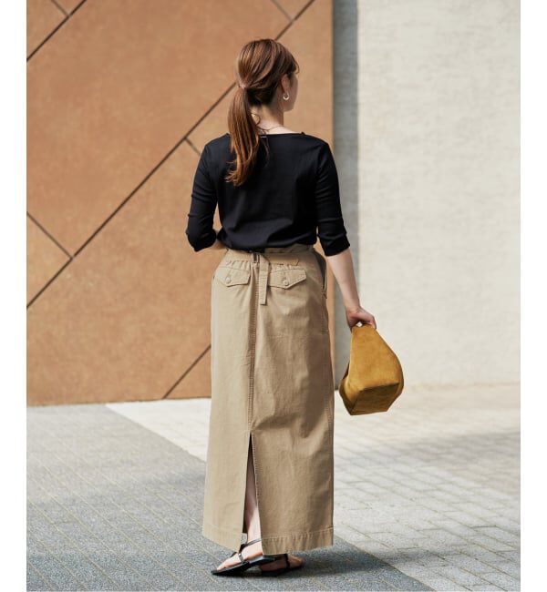VERMEIL par iena「《追加》Ballet neck RIB プルオーバー」|Tシャツ・カットソー|