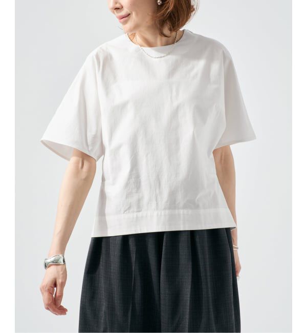 VERMEIL par iena「cotton back satin T-ブラウス」|シャツ・ブラウス|