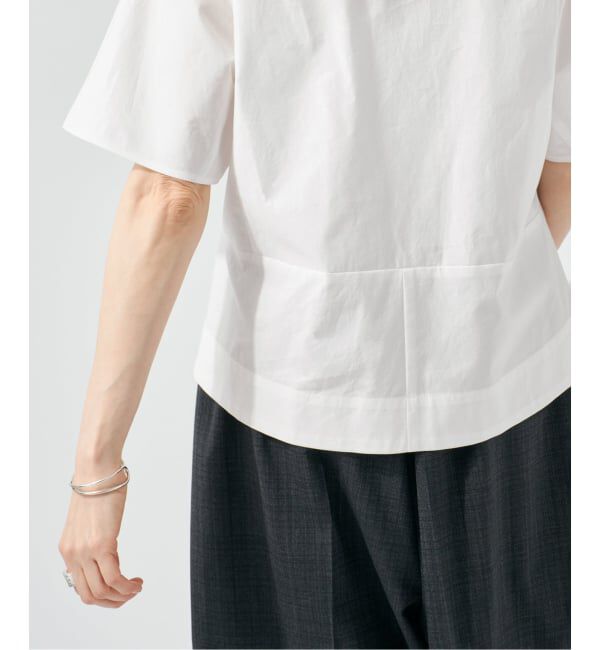 VERMEIL par iena「cotton back satin T-ブラウス」|シャツ・ブラウス|