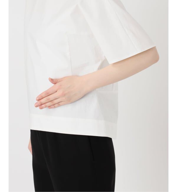 VERMEIL par iena「cotton back satin T-ブラウス」|シャツ・ブラウス|