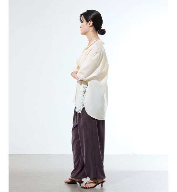 IENA「《一部店舗限定》フィブリルジャージードロストイージーパンツ」|その他|