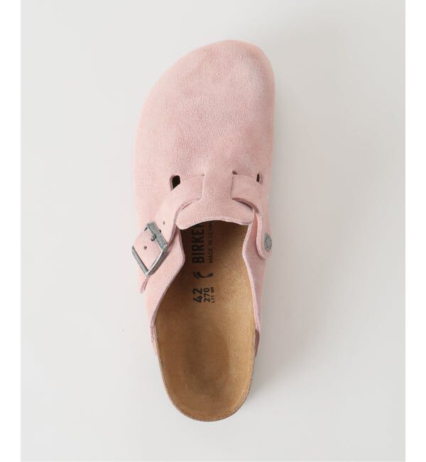 BIRKENSTOCK / ビルケンシュトック ボストン スエードレザー ナロー
