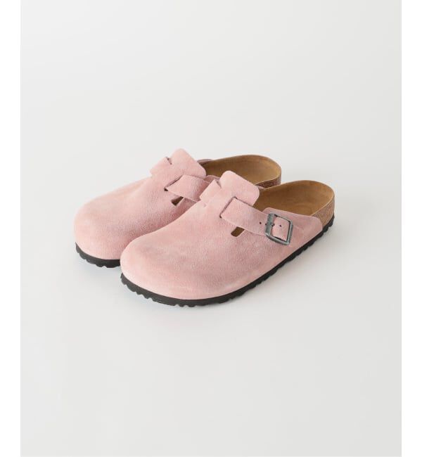 BIRKENSTOCK ビルケンシュトック ゲーリー ダスティローズ ピンク BIRKENSTOCK / ビルケンシュトック ボストン スエードレザー ナロー